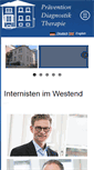 Mobile Screenshot of internisten-im-westend.de